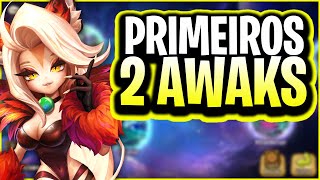 OS PRIMEIROS SEGUNDOS DESPERTARES 06  Summoners war [upl. by Corie]