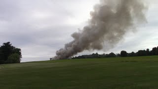 Honey Brook township working barn fire response video [upl. by Nana]