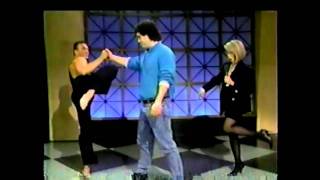 Jean Claude Van Damme  Kick and Stretching Demonstration Original [upl. by Ambrogino]