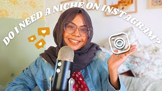 Episode 13 Do I Need a Niche to grow on Instagram [upl. by Ayak]