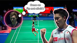 Powerful Prime Momota against Viktor Axelsen to All England Champion [upl. by Joela]