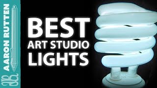 Best Light Bulbs for Art Studio LIGHTING [upl. by Lisette]