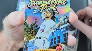 Summer is almost over ⚾️ Lets take it back with a 2024 Topps Chrome Baseball Hobby Box ⚾️ [upl. by Natye]