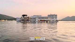 Magical Sunset Boat Ride at Lake Pichola  Udaipur  City of Lakes  4K HDR [upl. by Igal]