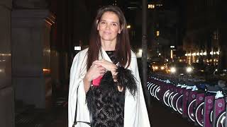 katie holmes steps out on her 45th birthday with daughter Suri cruise in New York City [upl. by Bean266]