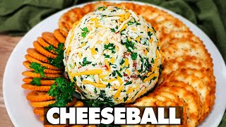 How to Make a Cheeseball  Easy Cheeseball Recipe [upl. by Darahs]