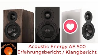 Acoustic Energy AE 500 Regallautsprecher For the authenticity of Music High End Sound Speakers Test [upl. by Kisung]