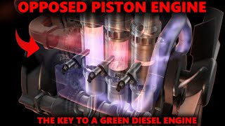 The Achates Opposed Piston Engine The Only Green Diesel Engine [upl. by Missak767]