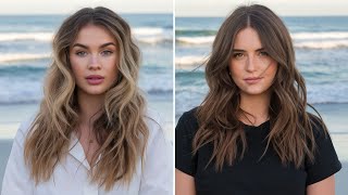 Beach Waves Tutorial Get the Perfect Wavy Hair Without Heat [upl. by Htabmas]