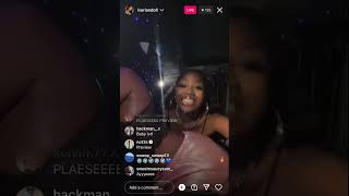 Ivorian Doll  Instagram Live August 19 2023 [upl. by Ellerd601]