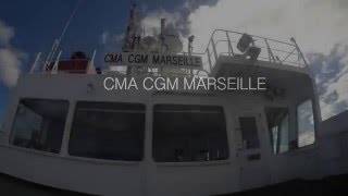 CMA CGM Marseille Timelapse [upl. by Lebaron406]