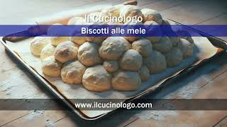 Biscotti alle mele ricetta [upl. by Angadresma635]