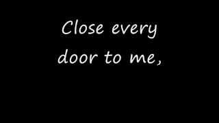 Close Every Door  Joseph Lyrics [upl. by Loella922]