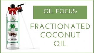 Fractionated Coconut Oil By Essential Oil Labs [upl. by Anialahs49]