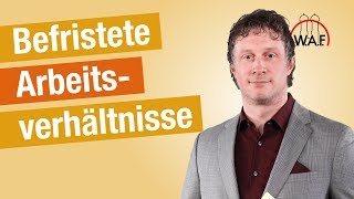 Agenda zum Lernvideo Befristete Arbeitsverhältnisse  ELearning für Betriebsräte [upl. by Ethe]