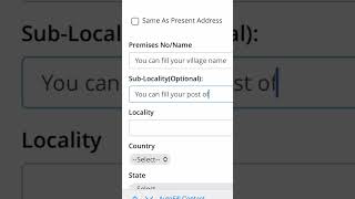 Premises no  name me kya bharectetexamlocalitysublocalitypremises2024 [upl. by Radu406]