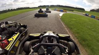 Ancaster Karting  Round 1  Race 2  2014 [upl. by Schinica]