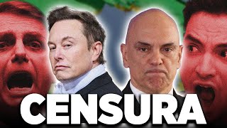 TRETA PESADA ENTRE ELON MUSK E XANDÃO [upl. by Poulter]