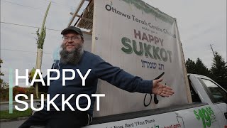 Celebrating the holiday of Sukkot [upl. by Bresee]