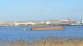 River Thames Walking Erith to Woolwich 21 February 2009 [upl. by Anihpled]