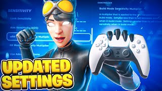 NEW Console Chapter 5 Fortnite Controller Setting  Sensitivity XBOXPS5PS4 [upl. by Nylakcaj]