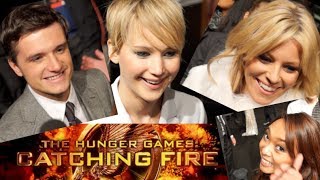 Tribute von Panem Catching Fire Premiere I Die Stars auf dem roten Teppich I TraumFMA [upl. by Idleman766]