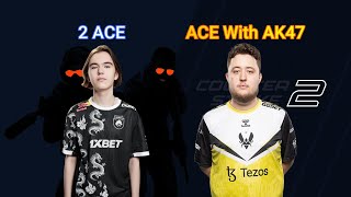 Recent ACES of donk666 and Zywoo 8 [upl. by Knorring829]