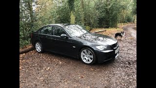 2008 BMW 320d M Sport E90 Review [upl. by Yrahcaz]