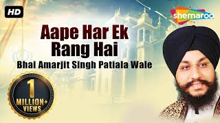 Aape Har Ek Rang Hai  Bhai Amarjit Singh Patiala Wale  Full Album  Gurbani [upl. by Mora]