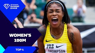 Best of the Womens 100m  Wanda Diamond League [upl. by Boothe687]