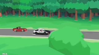 INITIAL D EG6 VS AE86 in FR LEGENDS [upl. by Hennessey]