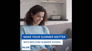 Bocconi Summer School 2021 [upl. by Annalee]