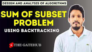 Sum of Subset Problem Using Backtracking  Backtracking Algorithm  DAA [upl. by Luapnoj271]