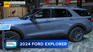 Allnew 2024 Ford Explorer to be unveiled at Chicago Auto Show [upl. by Raoul]