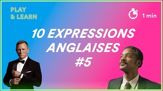 1 minute pour comprendre les expressions anglaises 5 [upl. by Ahsirtak]