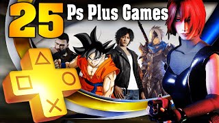 Top 25 Games on PS Plus Extra amp Premium Hidden Gems amp More [upl. by Maynord304]