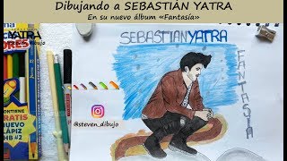 Dibujando a Sebastián Yatra en su nuevo álbum quotFantasiaquot [upl. by Esirec]