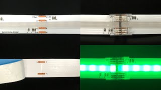 How to Connect RGBCCT COB LED Strip Light FCOB24VRGBCCT  superlightingled [upl. by Glaab]