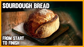 How to make Sourdough Bread from start to finish [upl. by Aluk]