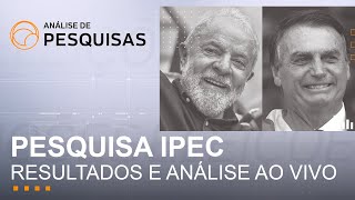 🔴 Ipec ao vivo Lula 54 x 46 de Bolsonaro em votos válidos l Análise de Pesquisas  24102022 [upl. by Nielsen]