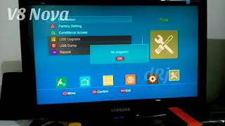 FreeSat GTMedia V8 Nova Satellite Receiver [upl. by Olwena]