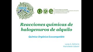 Reactividad de halogenuros de alquilo [upl. by Brook]