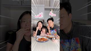 yukachan tes kriuk yukachan mukbang cooking chef minivlog family eating vlog [upl. by Ydnim]