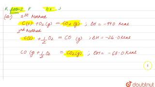 HESS\S LAW OF CONSTANT HEAT SUMMATION [upl. by Brackely]