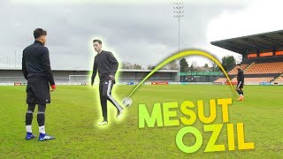 MESUT ÖZIL CRAZY SKILLS CROSSBAR AND MORE [upl. by Notffilc]