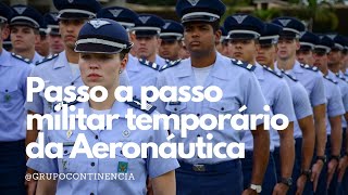 Passo a passo militar temporário Aeronáutica [upl. by Wagstaff]