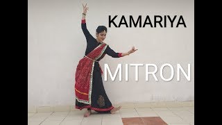 Kamariya Dance Cover  Mitron  Vartika Saini Choreo  Darshan Raval  Gujarati Song  Bollywood [upl. by Kilbride]