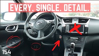 2019 Nissan Sentra SV  Interior Tour [upl. by Annoynek]