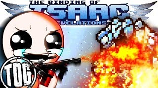 THE MOST AMAZING SYNERGIES WITH ONE MOD Model Rocket Mod  AFTERBIRTH PLUS Gameplay [upl. by Corby]