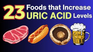 Best amp Worst Foods to Eat with Gout  Reduce Risk of Gout Attacks and Hyperuricemia [upl. by Lorene]